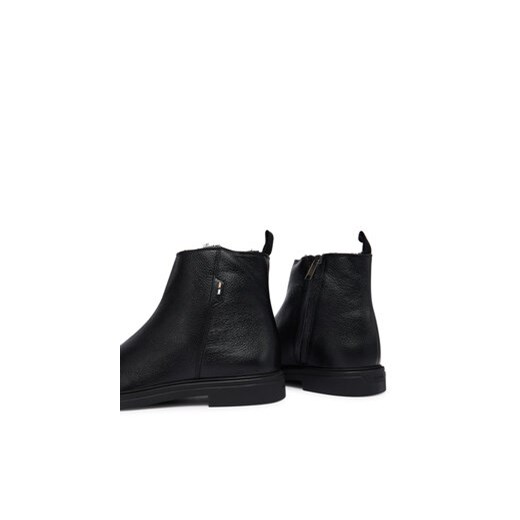 BOSS Botki Calev 50552525 Czarny 42 MODIVO