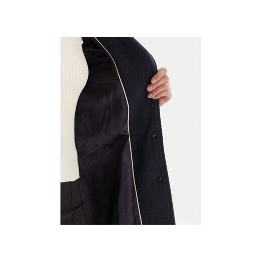 Guess Płaszcz przejściowy W5BL25 W2672 Granatowy Regular Fit Guess M MODIVO