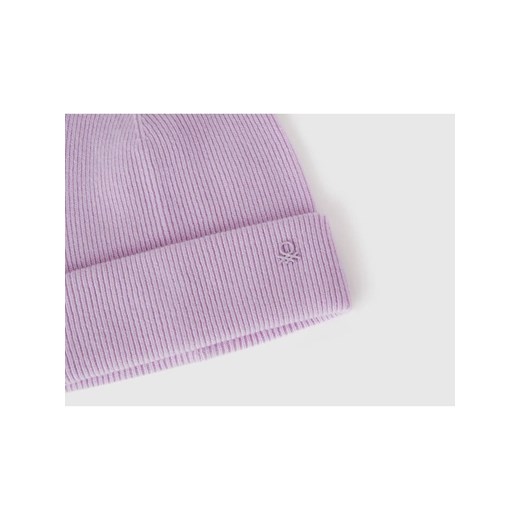 Benetton Czapka w kolorze fioletowym 130 okazja Limango Polska