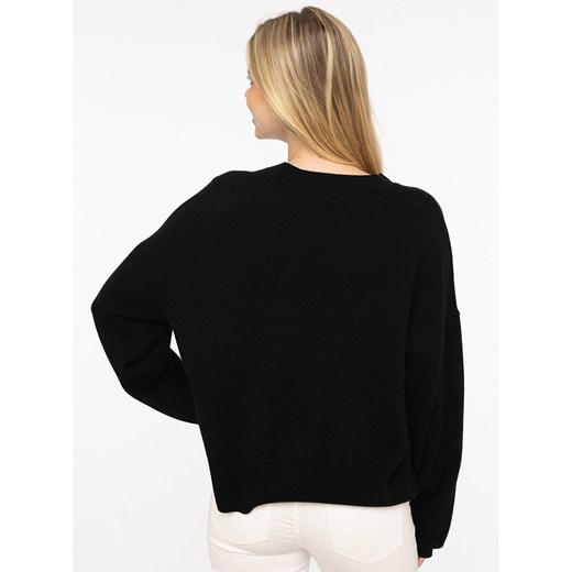 Zwillingsherz Kaszmirowy sweter w kolorze czarnym Zwillingsherz L wyprzedaż Limango Polska