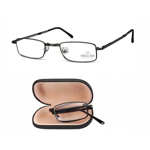 Składane Asferyczne Okulary do Czytania moc: +1 Montana RF25B ze sklepu Stylion w kategorii Okulary korekcyjne damskie - zdjęcie 186293147