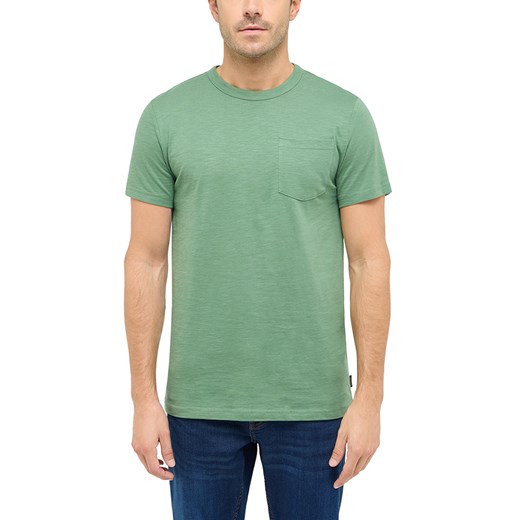 Męski T-Shirt Mustang Style Amado Dark Ivy 1016276 6326 ze sklepu YouNeedit.pl w kategorii T-shirty męskie - zdjęcie 186293389