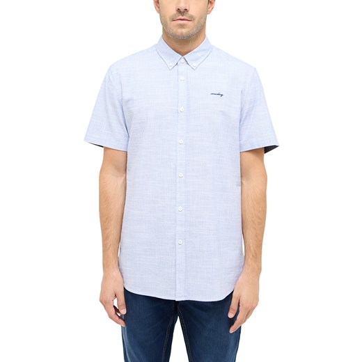 Męska Koszula Mustang Style Berkeley Faded Denim 1016252 5124 ze sklepu YouNeedit.pl w kategorii Koszule męskie - zdjęcie 186293425