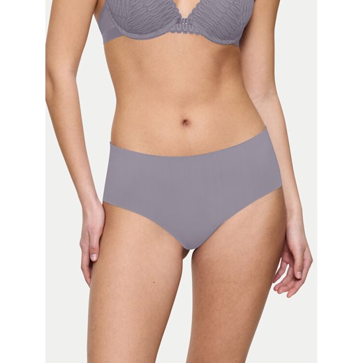 Triumph Figi klasyczne z wysokim stanem Pretty 10222227 Szary ze sklepu MODIVO w kategorii Majtki damskie - zdjęcie 186294717