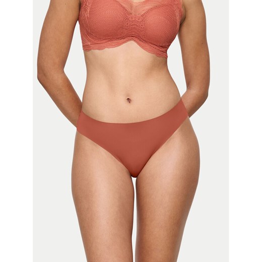 Triumph Figi klasyczne Pretty 10222241 Pomarańczowy ze sklepu MODIVO w kategorii Majtki damskie - zdjęcie 186294748