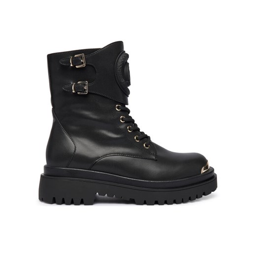 Just Cavalli Trapery 79RA3S92 ZSD48 Czarny - id: 0000305600776 - marki Just Cavalli - 186294788 Just Cavalli Trapery 79RA3S92 ZSD48 Czarny ze sklepu MODIVO w kategorii Workery damskie - zdjęcie 186294788