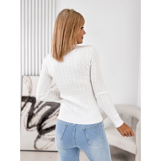 sweter cimeria ecru one size ONE SIZE UBRA