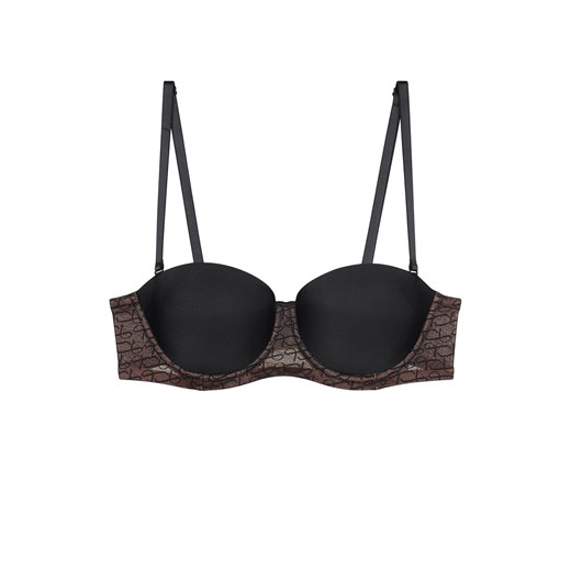 Triumph biustonosz usztywniany z odpianymi ramiączkami Signature Sheer 10224861-0004, Kolor czarny, Rozmiar 75B, Triumph ze sklepu Intymna w kategorii Biustonosze - zdjęcie 186296298