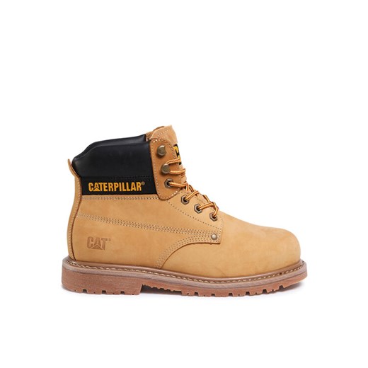 Trapery CAT Footwear Powerplant S3 Hro P724626 Żółty ze sklepu eobuwie.pl w kategorii Buty zimowe męskie - zdjęcie 186296675