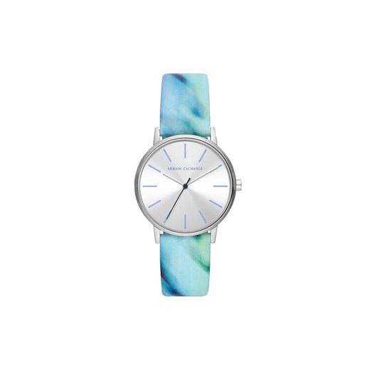 Zegarek Armani Exchange Lola  AX5597 Niebieski ze sklepu eobuwie.pl w kategorii Zegarki - zdjęcie 186296706