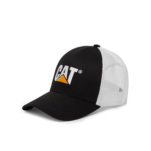 Czapka z daszkiem CAT Footwear Raised Logo 1120062-12869 Czarny ze sklepu eobuwie.pl w kategorii Czapki z daszkiem damskie - zdjęcie 186296717