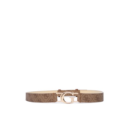 Pasek Damski Guess BW9298 P5425 Brązowy ze sklepu eobuwie.pl w kategorii Paski damskie - zdjęcie 186296788