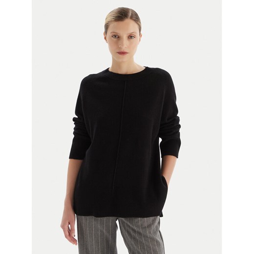 KAOS Sweter RI1KT003 Czarny Regular Fit ze sklepu MODIVO w kategorii Swetry damskie - zdjęcie 186297909