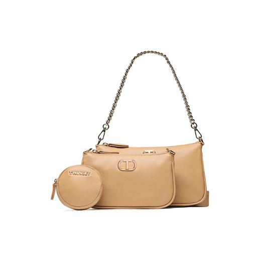 TWINSET Torebka 231TD8282 Beżowy ze sklepu MODIVO w kategorii Kopertówki - zdjęcie 186298027