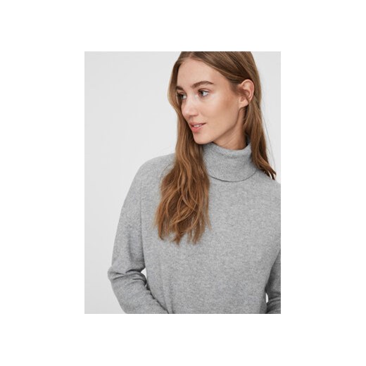 Vero Moda Sukienka dzianinowa 10199744 Szary Regular Fit Vero Moda S MODIVO