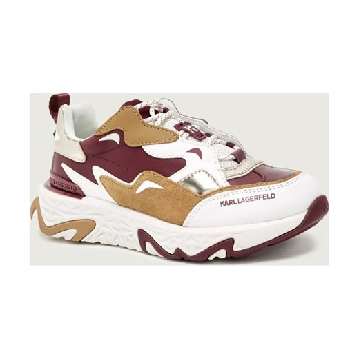 Karl Lagerfeld Skórzane sneakersy BLAZE ze sklepu Gomez Fashion Store w kategorii Buty sportowe damskie - zdjęcie 186300518