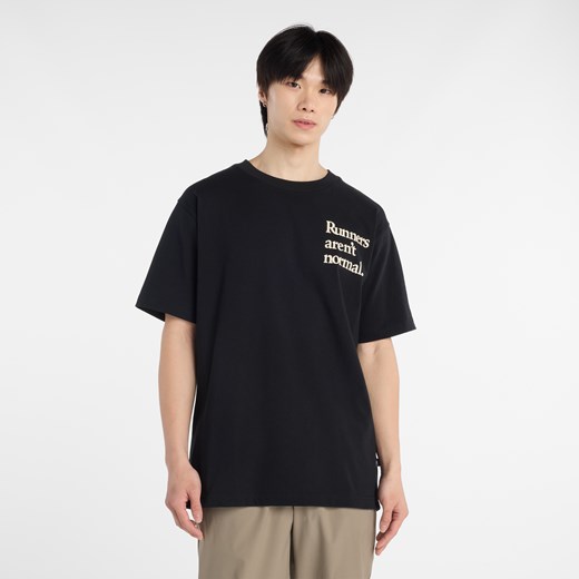 Koszulka męska New Balance MT53921BK – czarna ze sklepu New Balance Poland w kategorii T-shirty męskie - zdjęcie 186302365