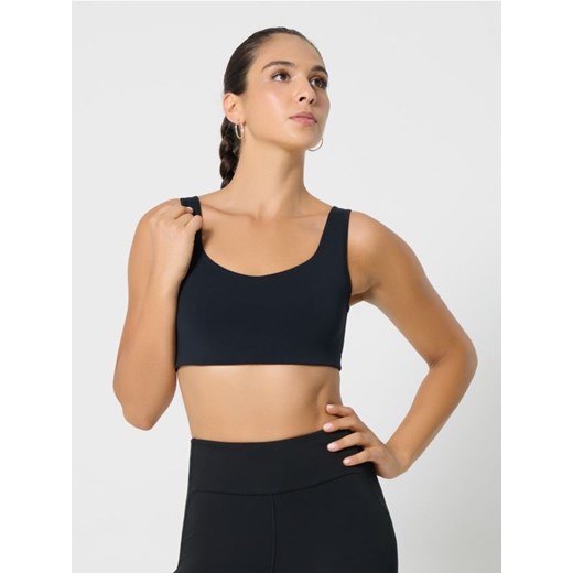 Sinsay - Top sportowy - czarny ze sklepu Sinsay w kategorii Biustonosze - zdjęcie 186304065