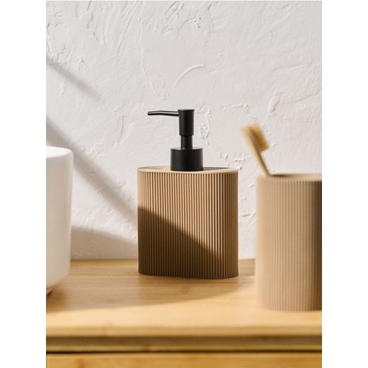 Sinsay - Dozownik na mydło - beżowy Sinsay One Size Sinsay