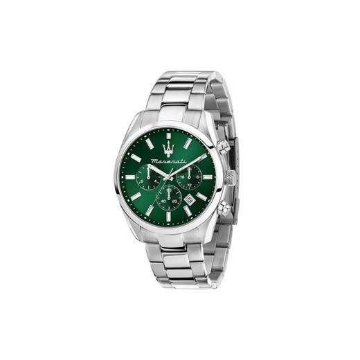 Maserati Zegarek Attrazione Chronograph R8853151011 Srebrny ze sklepu MODIVO w kategorii Zegarki - zdjęcie 186304377
