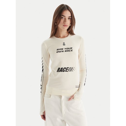Patrizia Pepe Bluzka 2M4517/J357-J4Q2 Écru Regular Fit ze sklepu MODIVO w kategorii Bluzki damskie - zdjęcie 186304385