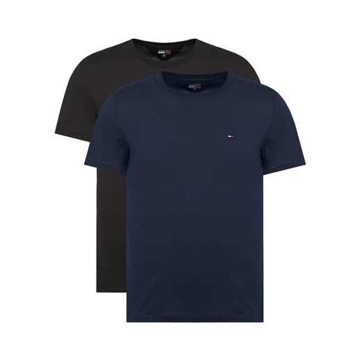 Tommy Jeans Komplet 2 t-shirtów DM0DM20687 Granatowy Regular Fit ze sklepu MODIVO w kategorii T-shirty męskie - zdjęcie 186304409