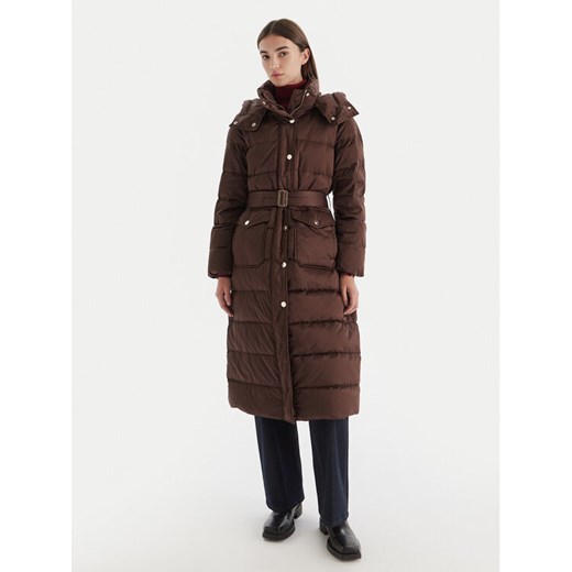 Liu Jo Kurtka puchowa MF5011 T017A Brązowy Regular Fit ze sklepu MODIVO w kategorii Kurtki damskie - zdjęcie 186304427