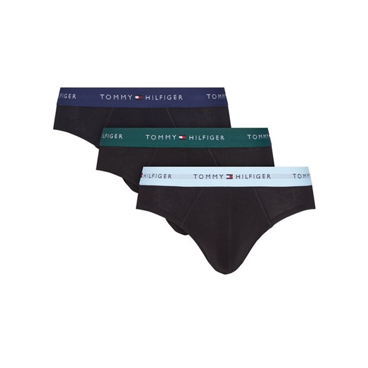 Tommy Hilfiger Komplet 3 par slipów UM0UM03471 Czarny ze sklepu MODIVO w kategorii Majtki męskie - zdjęcie 186304436