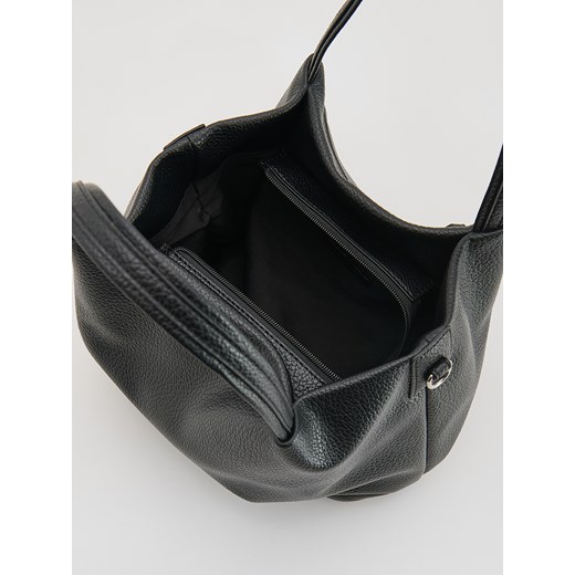 Reserved - Torebka bucket z paskiem - czarny Reserved ONE SIZE Reserved