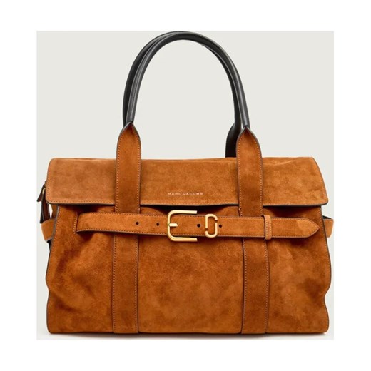 Marc Jacobs Shopperka DAKOTA | zamsz ze sklepu Gomez Fashion Store w kategorii Torby Shopper bag - zdjęcie 186306016
