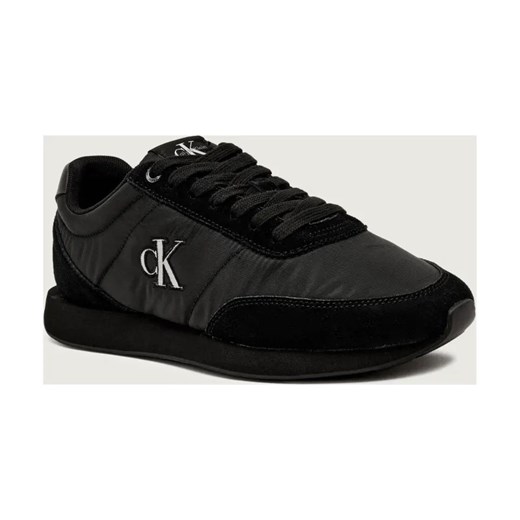 Calvin Klein Sneakersy RETRO | z dodatkiem skóry ze sklepu Gomez Fashion Store w kategorii Buty sportowe męskie - zdjęcie 186306049