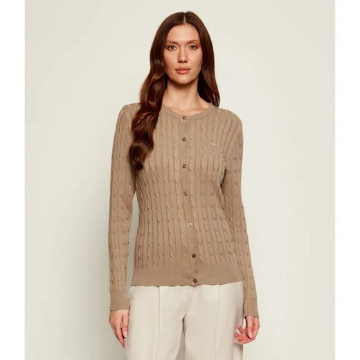 Gant Kardigan | Slim Fit | stretch ze sklepu Gomez Fashion Store w kategorii Swetry damskie - zdjęcie 186306188