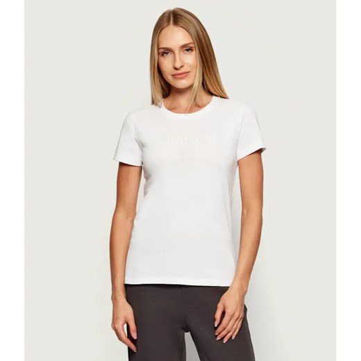 Armani Exchange T-shirt | Regular Fit ze sklepu Gomez Fashion Store w kategorii Bluzki damskie - zdjęcie 186306308