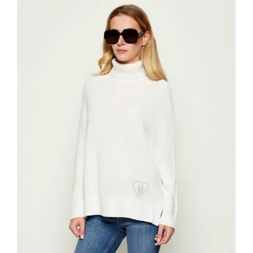 Liu Jo Golf | Regular Fit | z dodatkiem wełny i kaszmiru ze sklepu Gomez Fashion Store w kategorii Swetry damskie - zdjęcie 186306318