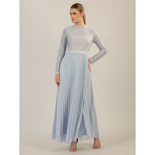 APART Sukienka w kolorze błękitnym 42 Limango Polska wyprzedaż