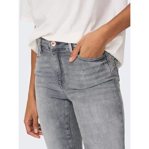 ONLY Dżinsy - Skinny fit - w kolorze szarym XL/L32 promocja Limango Polska
