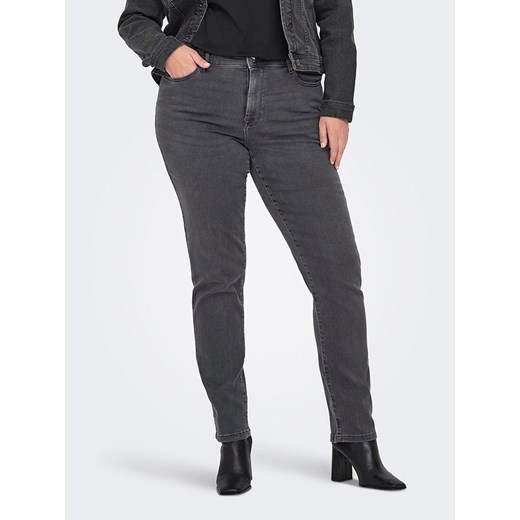 ONLY Dżinsy - Slim fit - w kolorze antracytowym 50/L32 okazyjna cena Limango Polska