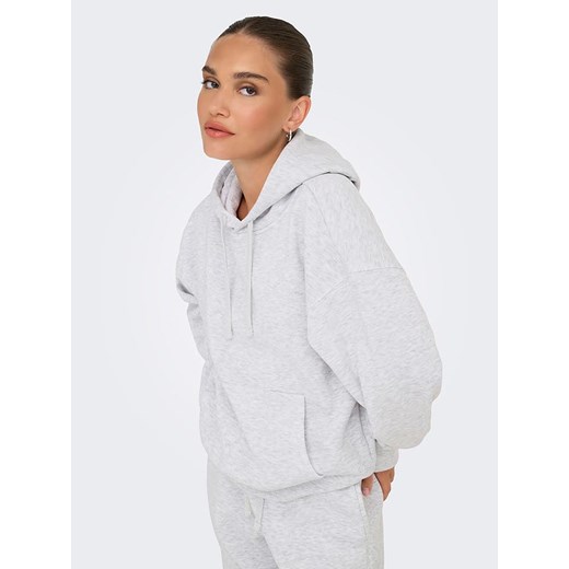 ONLY Bluza w kolorze jasnoszarym M wyprzedaż Limango Polska