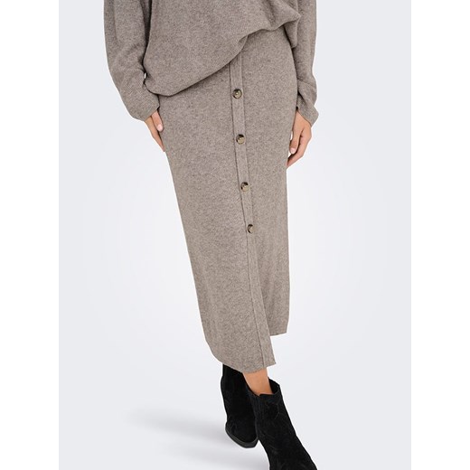 ONLY Spódnica w kolorze szarobrązowym XS wyprzedaż Limango Polska