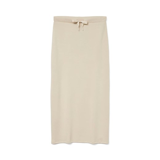 ONLY Spódnica w kolorze beżowym ze sklepu Limango Polska w kategorii Spódnice - zdjęcie 186309175