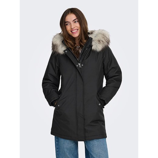 ONLY Parka w kolorze czarnym ze sklepu Limango Polska w kategorii Kurtki damskie - zdjęcie 186309228