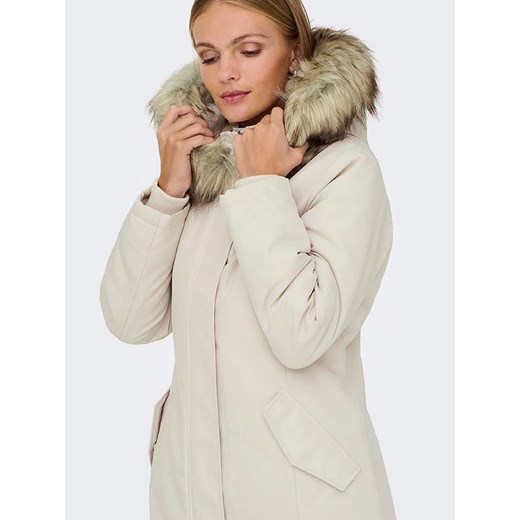 ONLY Parka w kolorze kremowym L Limango Polska promocyjna cena