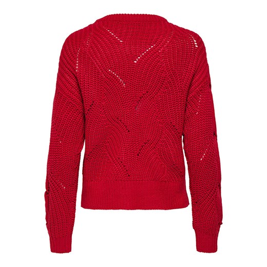 ONLY Sweter w kolorze czerwonym L promocyjna cena Limango Polska