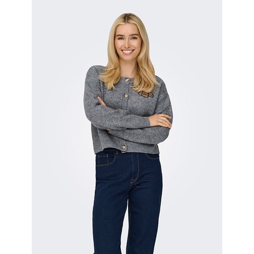 ONLY Kardigan w kolorze antracytowym XS wyprzedaż Limango Polska