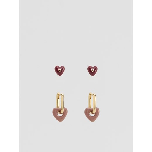 Reserved - Zestaw kolczyków - wielobarwny - id: 477FD-MLC - marki Reserved - 186312747 Reserved - Zestaw kolczyków - wielobarwny ze sklepu Reserved w kategorii Kolczyki - zdjęcie 186312747