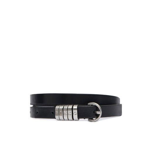 Pasek Damski PINKO Saddle Belt H1,2 20252 PLT01 105479.A1AC Czarny ze sklepu eobuwie.pl w kategorii Paski damskie - zdjęcie 186313637