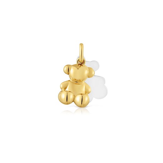 Wisiorek TOUS Bold Bear 1004448600 Złoty ze sklepu eobuwie.pl w kategorii Naszyjniki - zdjęcie 186313645