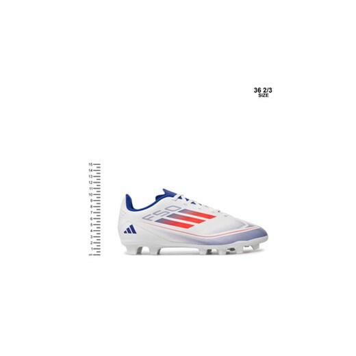Buty do piłki nożnej adidas F50 Club FxG IF1382 Biały 38_23 eobuwie.pl