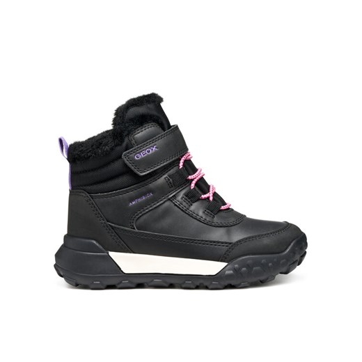 Geox Śniegowce J Trekkyup B Ab J46M7A 0MEMS C9266 D Czarny - id: 0000305325990 - marki Geox - 186314348 Geox Śniegowce J Trekkyup B Ab J46M7A 0MEMS C9266 D Czarny ze sklepu MODIVO w kategorii Buty zimowe dziecięce - zdjęcie 186314348