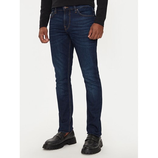 Guess Jeansy FINNLEY M4BAS2 D5GN2 Granatowy Slim Fit - id: 0000304232190 - marki Guess - 186314358 Guess Jeansy FINNLEY M4BAS2 D5GN2 Granatowy Slim Fit ze sklepu MODIVO w kategorii Jeansy męskie - zdjęcie 186314358